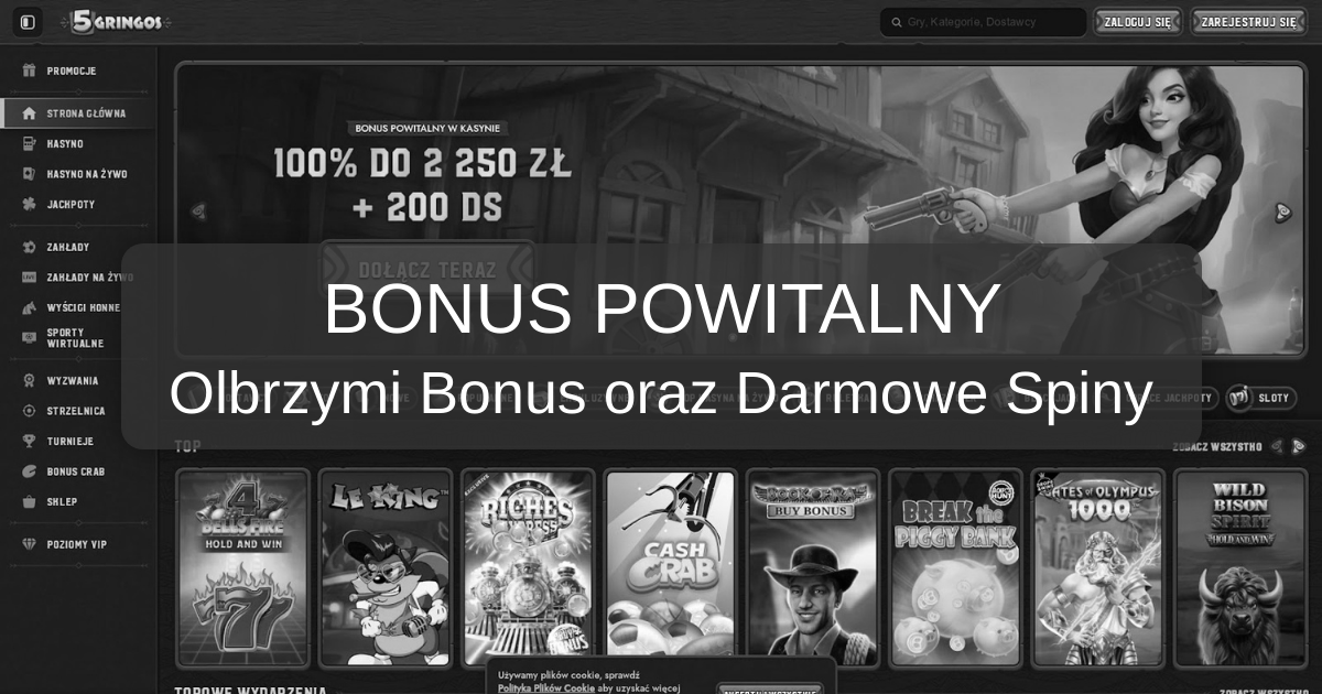 5Gringos Casino welcome bonus